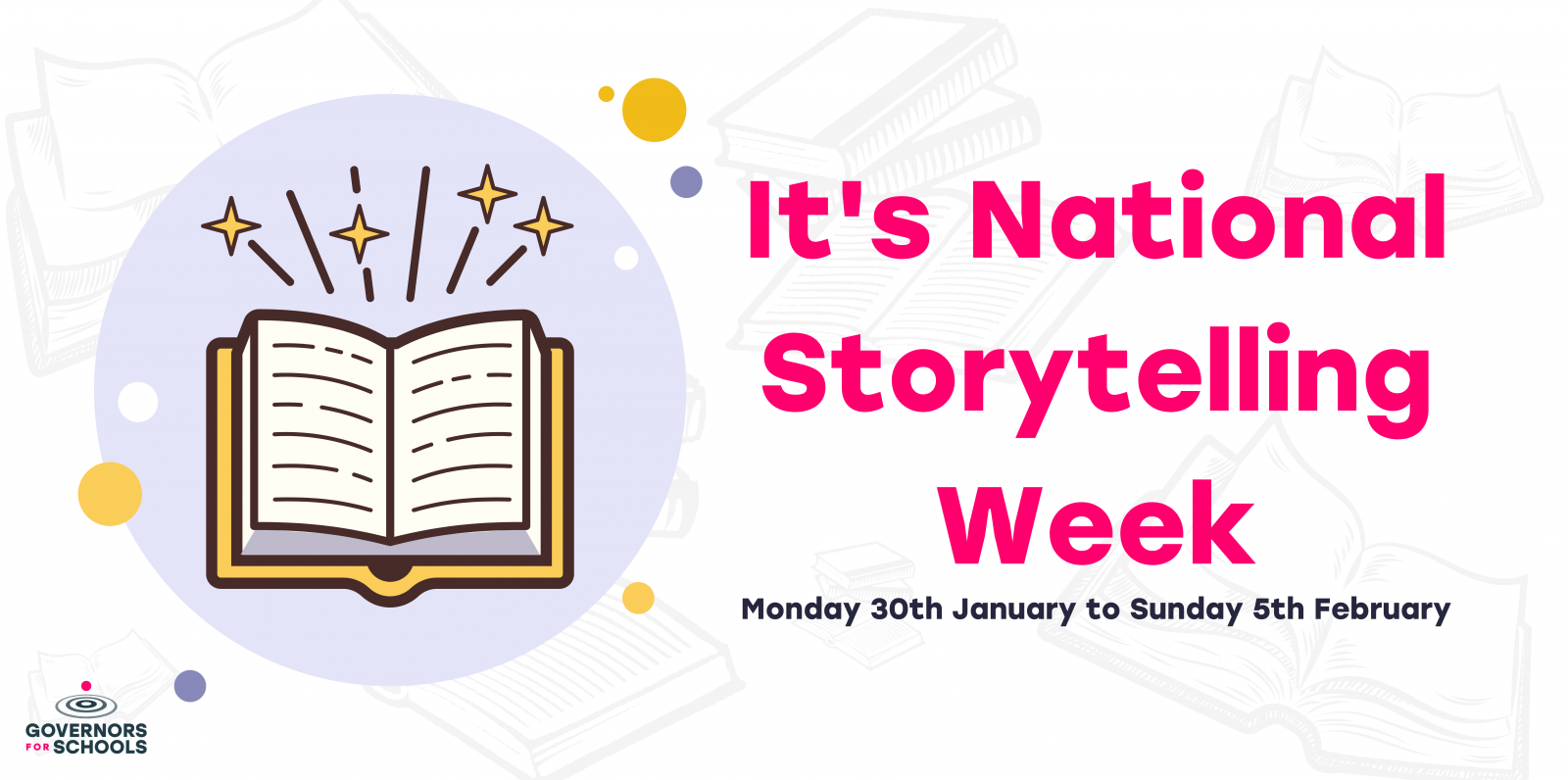 Feed pupils’ imaginations this National Storytelling Week Governors