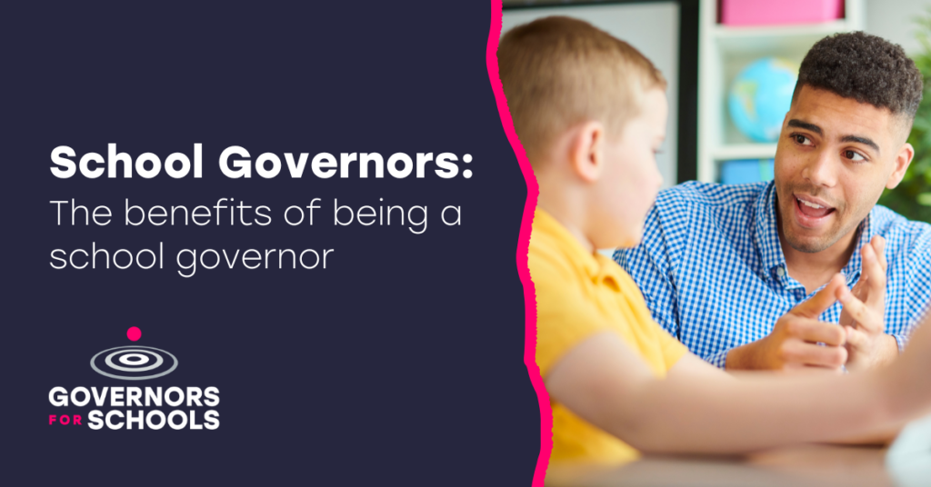 The benefits of being a school governor