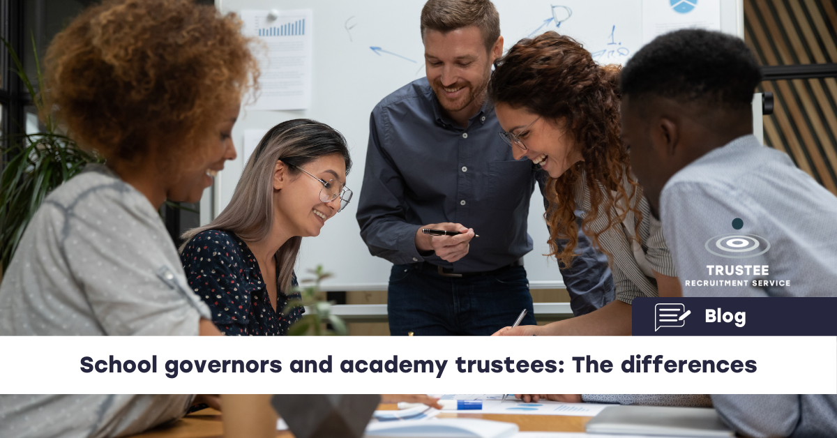 Differences between school governors and academy trustees